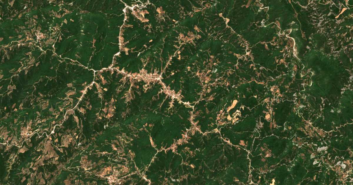 Mapa por satélite de Panagiá