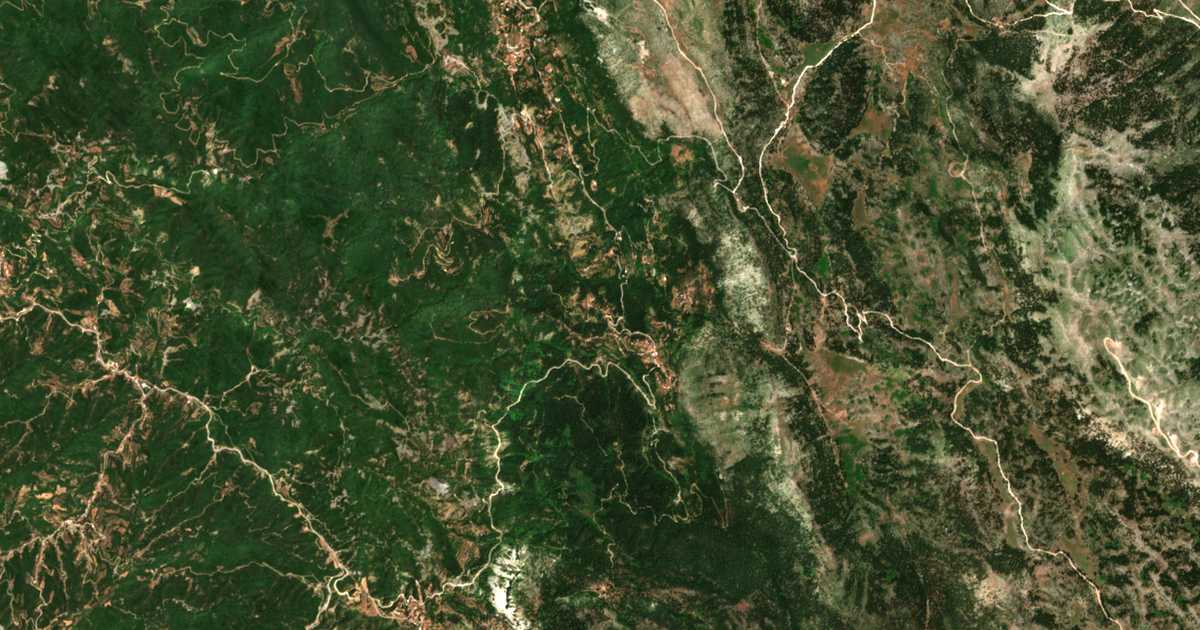 Mapa por satélite de Gianniótion