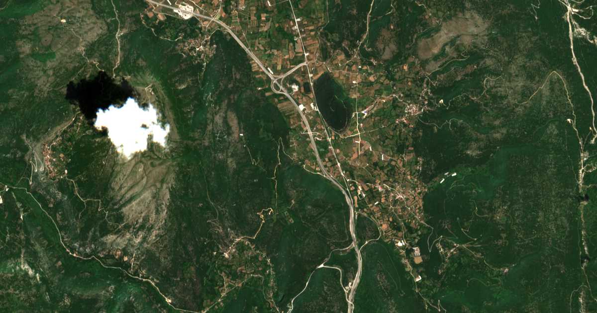 Mapa por satélite de Agía Kyriakí