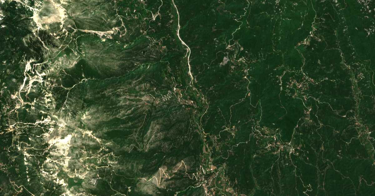 Mapa por satélite de Bestiá