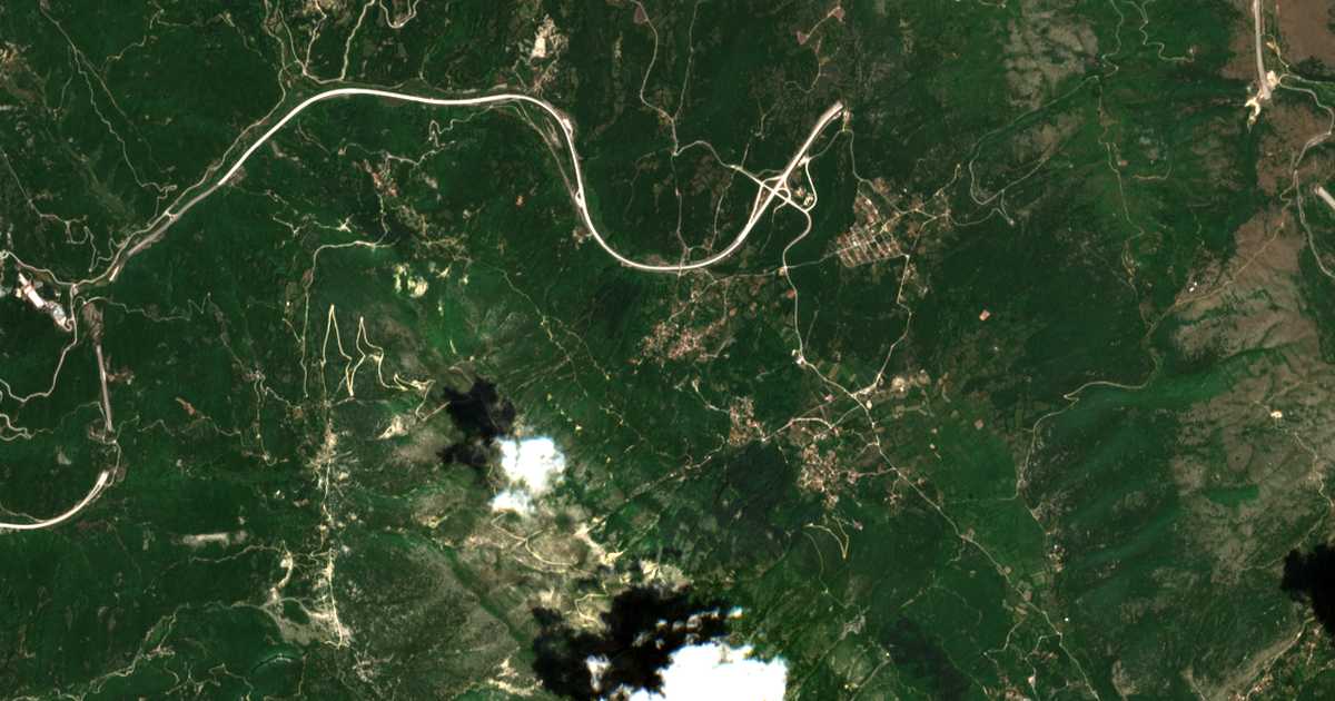 Mapa por satélite de Dramesioí