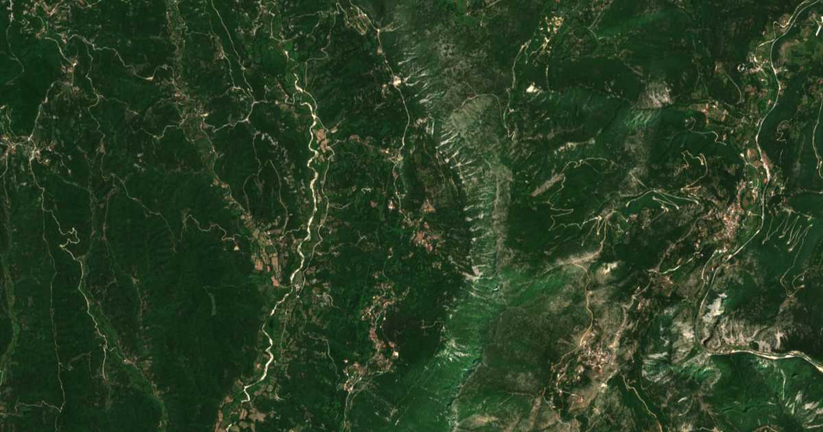 Mapa por satélite de Georgánoi
