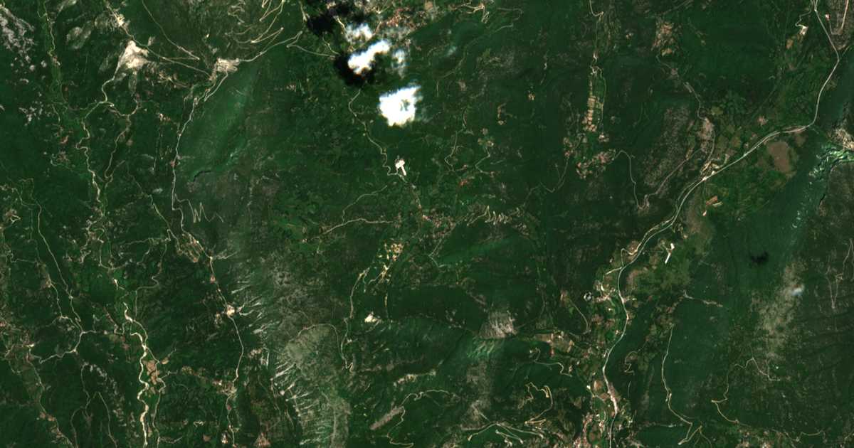 Mapa por satélite de Pentólakkos