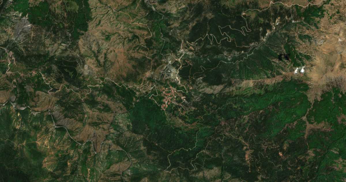 Mapa por satélite de Dístraton