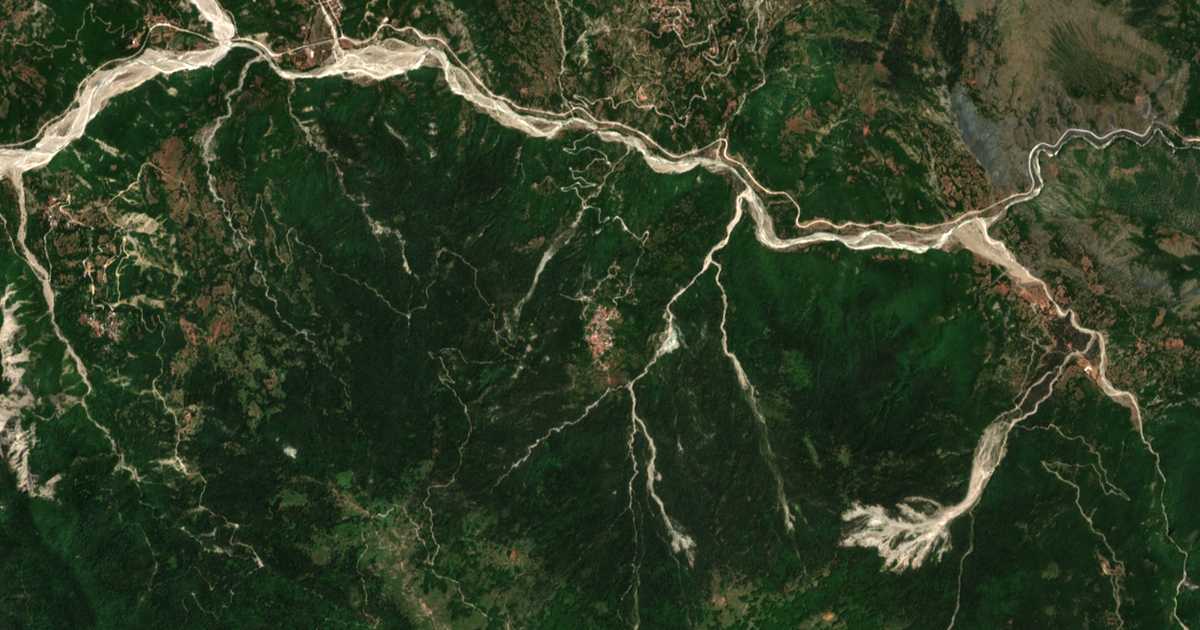 Mapa por satélite de Drosopigí