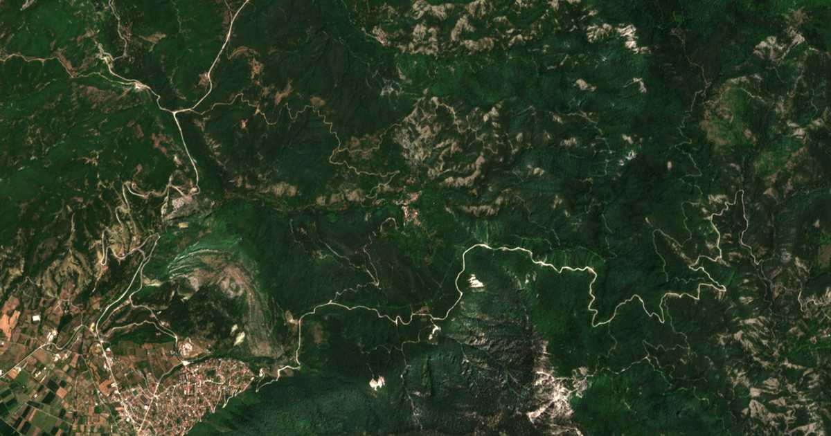Mapa por satélite de Pigí