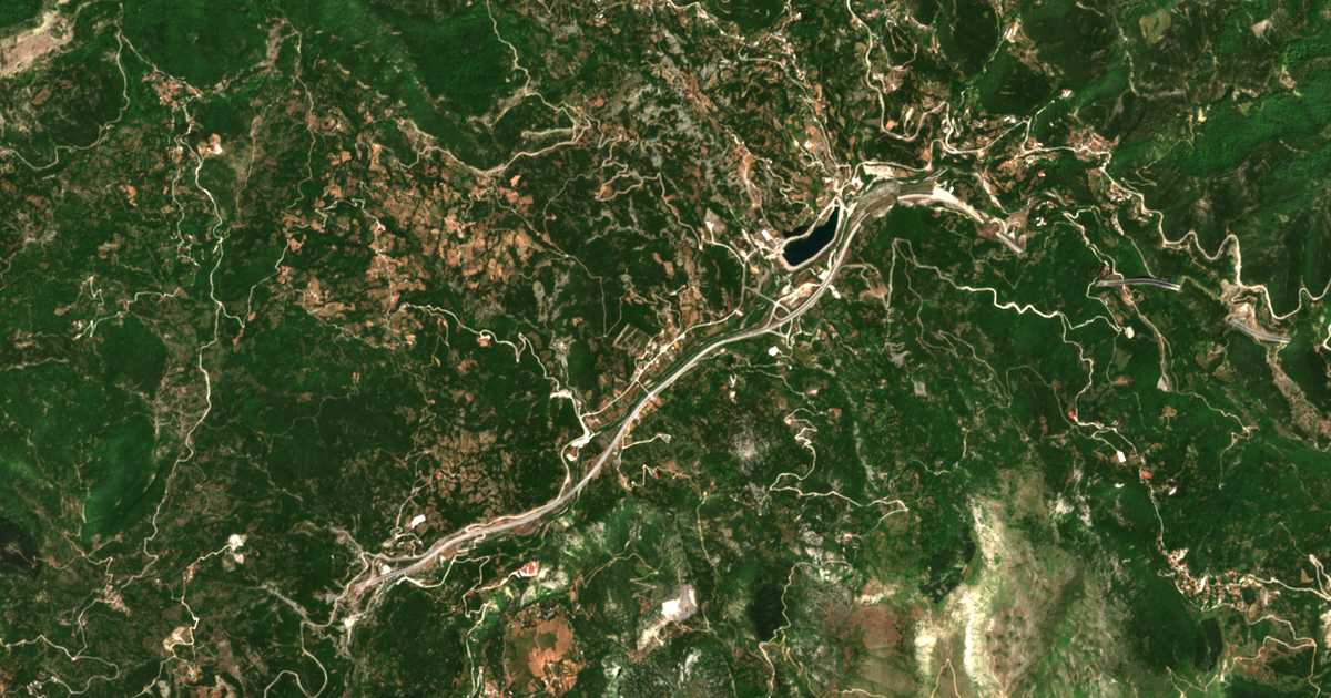 Mapa por satélite de Análipsi