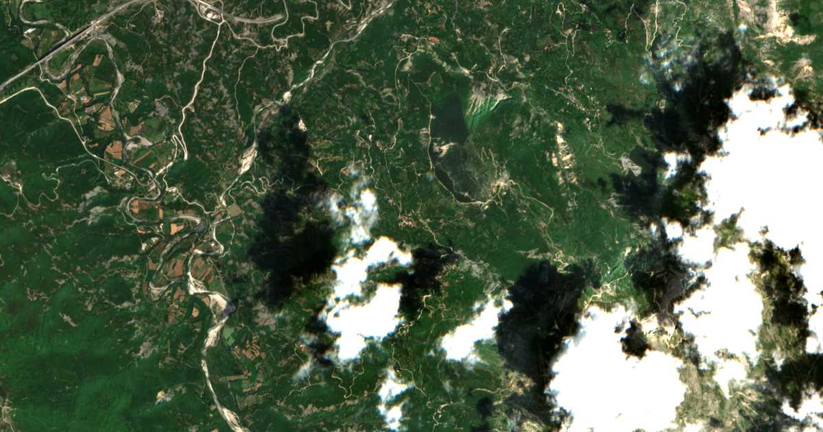 Mapa por satélite de Mikrá Gótista