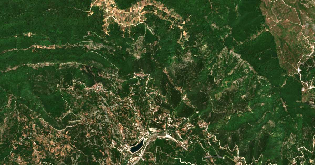 Mapa por satélite de Mýloi