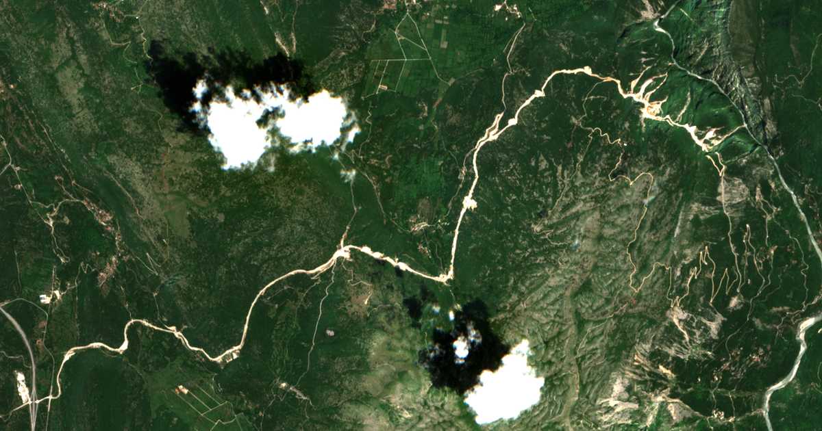 Mapa por satélite de Pigádia