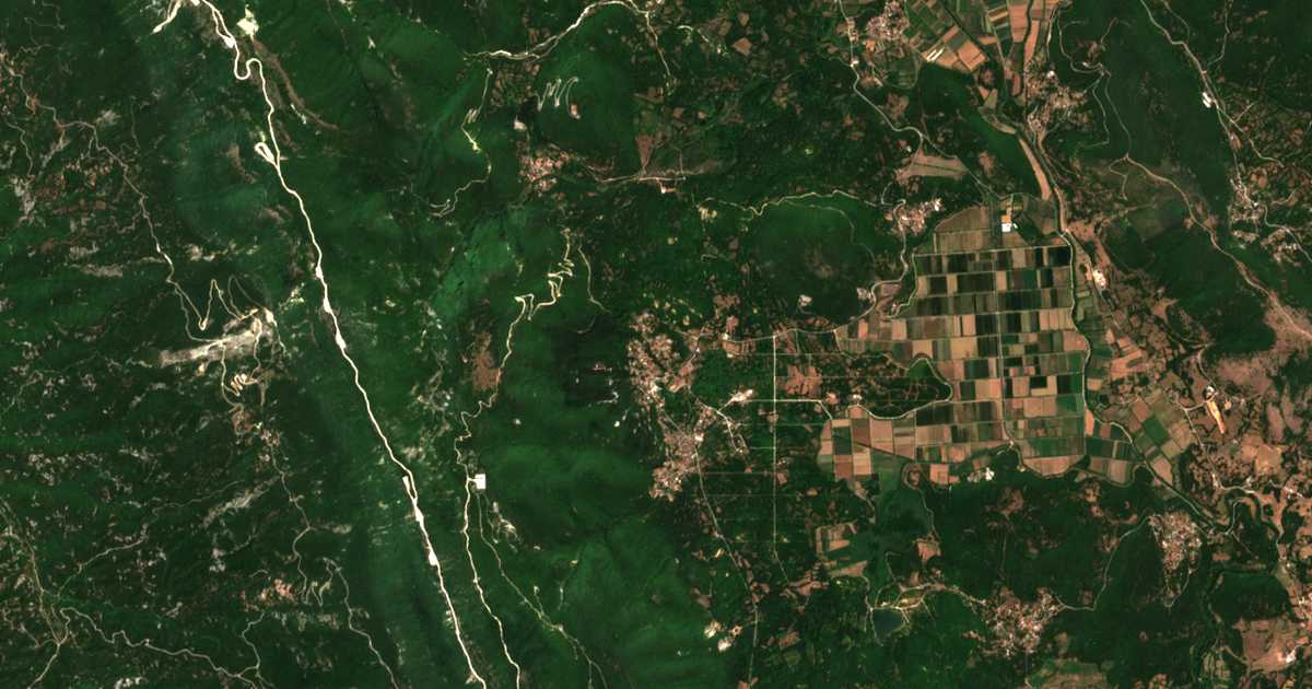 Mapa por satélite de Kouklioí