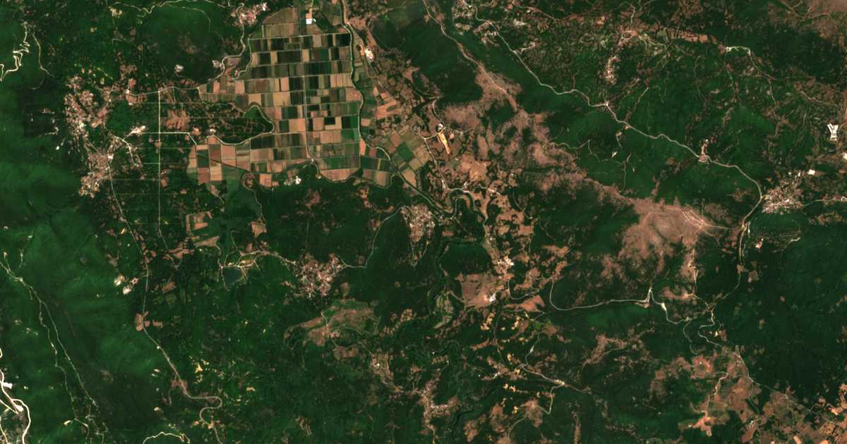 Mapa por satélite de Mazarákion