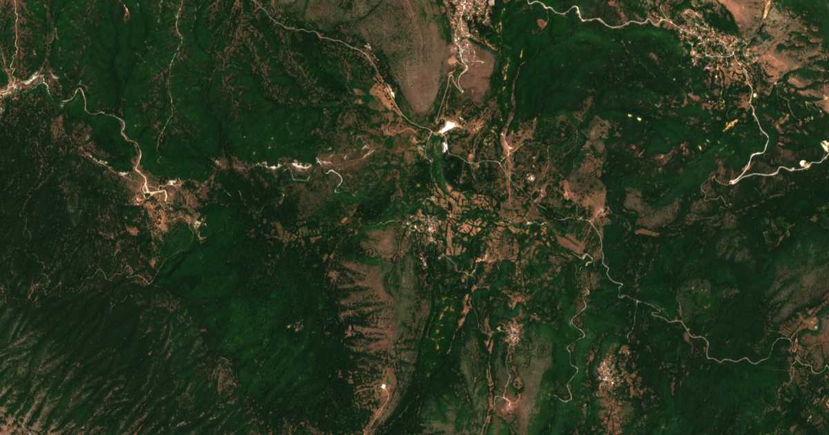 Mapa por satélite de Oraiókastron