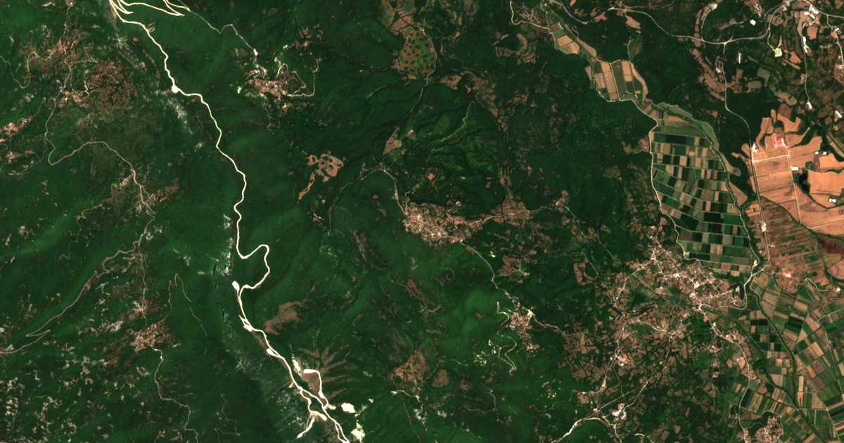 Mapa por satélite de Sitariá