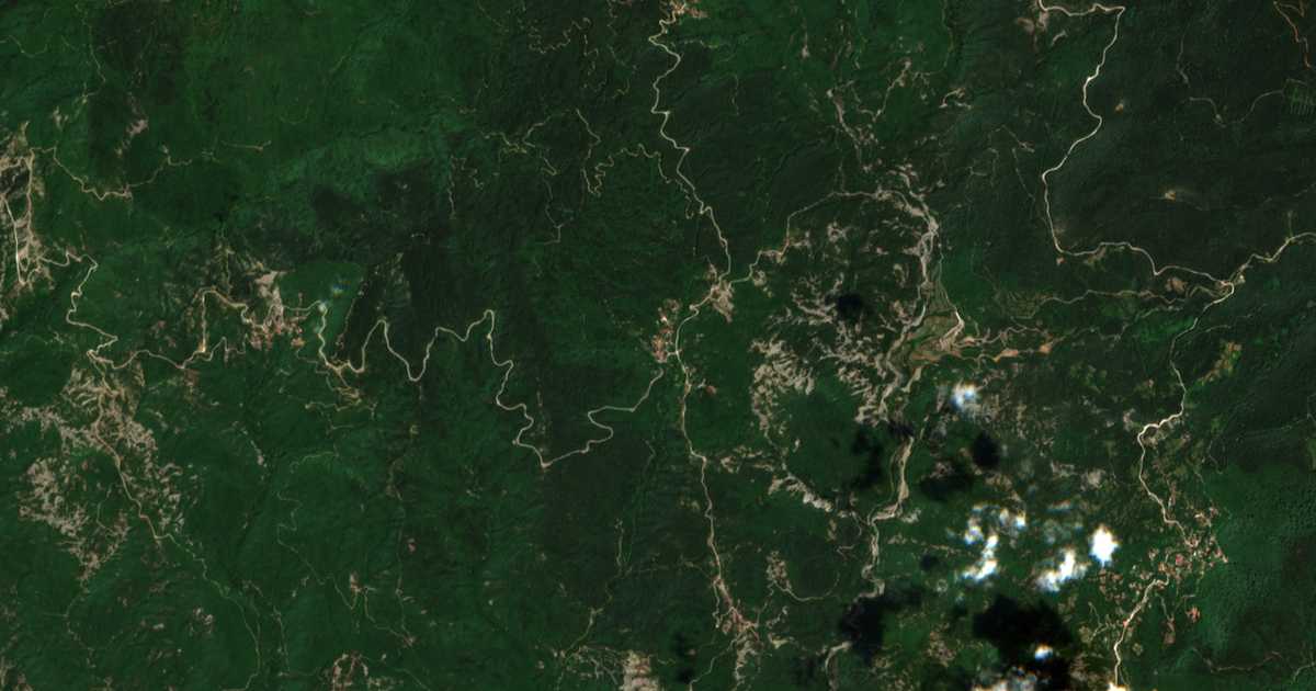 Mapa por satélite de Dolianí