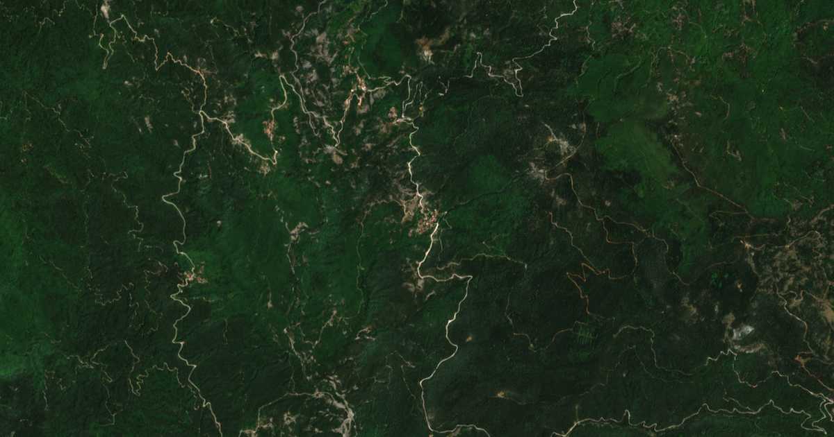 Mapa por satélite de Flampourárion