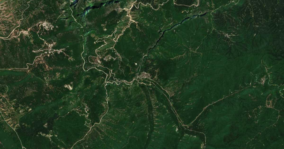 Mapa por satélite de Kípoi