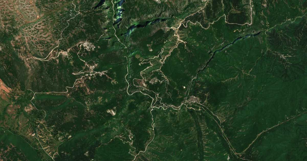 Mapa por satélite de Koukkoúlion