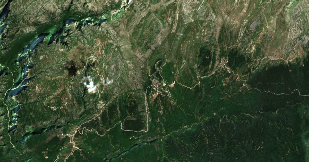 Mapa por satélite de Tsepélovon