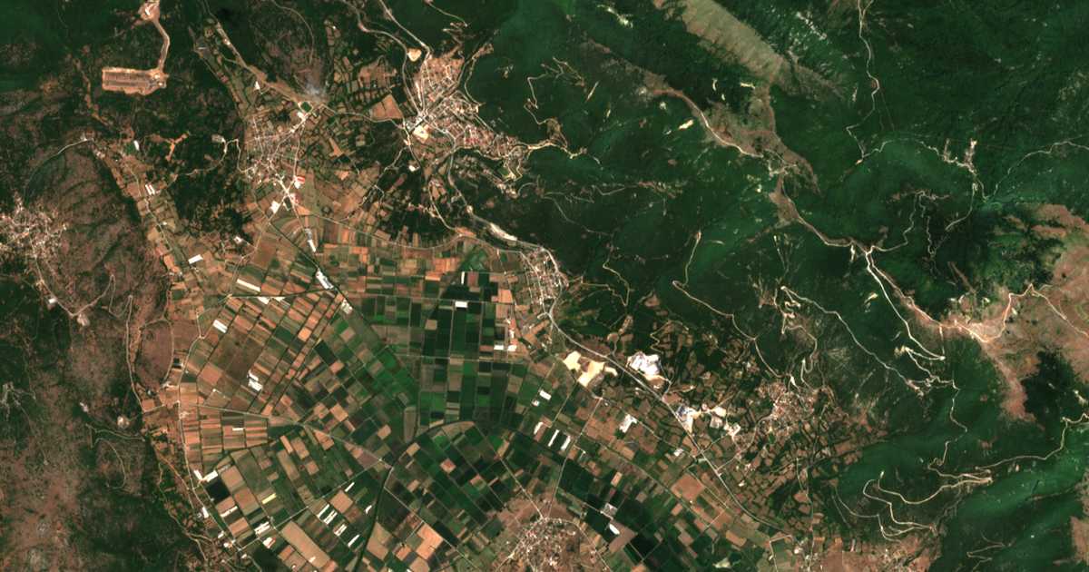 Mapa por satélite de Asfáka
