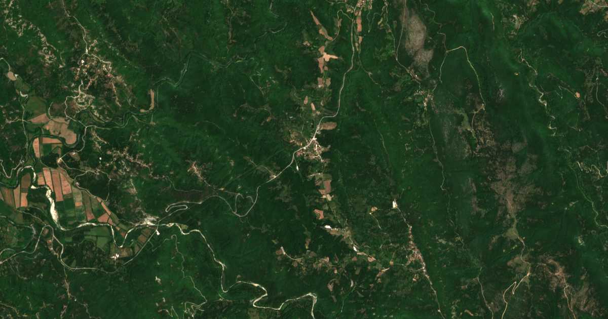 Mapa por satélite de Voutsarás