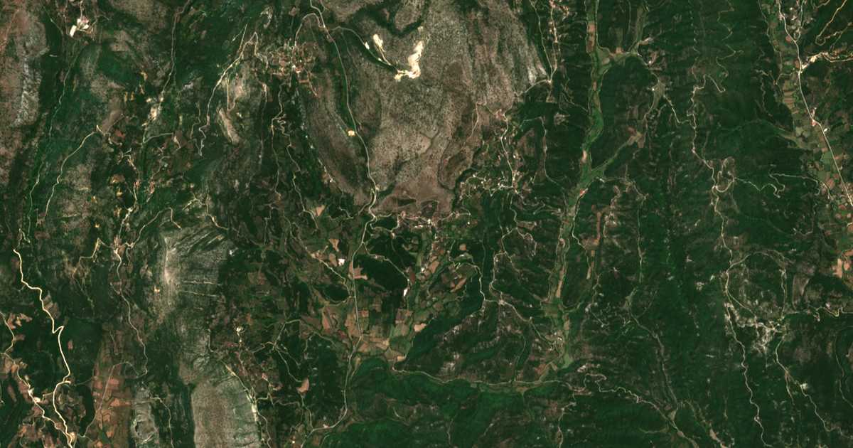 Mapa por satélite de Káto Despotikó