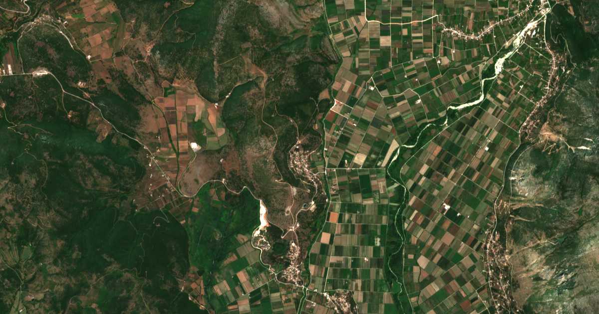 Mapa por satélite de Kypséli