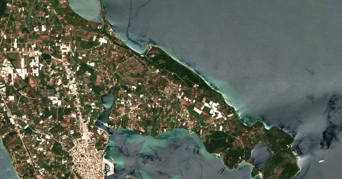Mapa por satélite de Neochórion