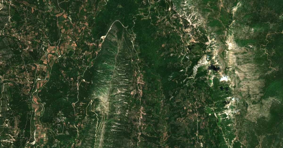 Mapa por satélite de Ássos