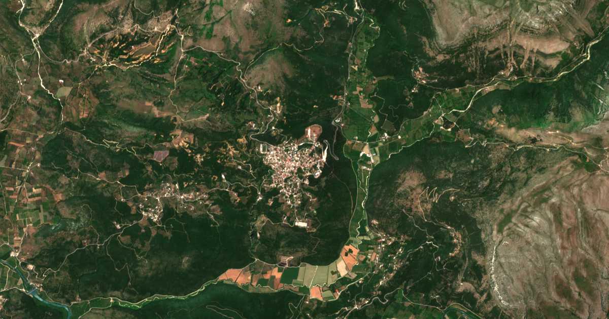Mapa por satélite de Filiates
