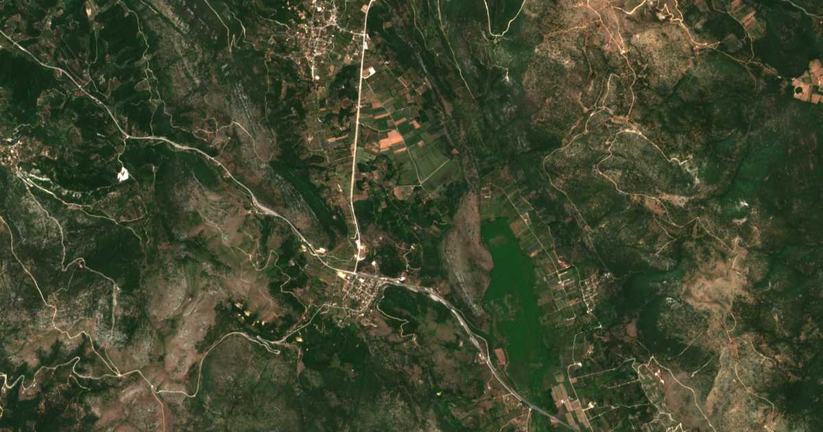Mapa por satélite de Kartérion