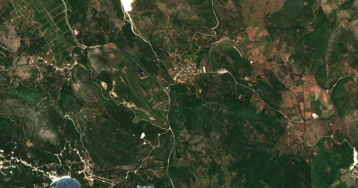 Mapa por satélite de Mórfion