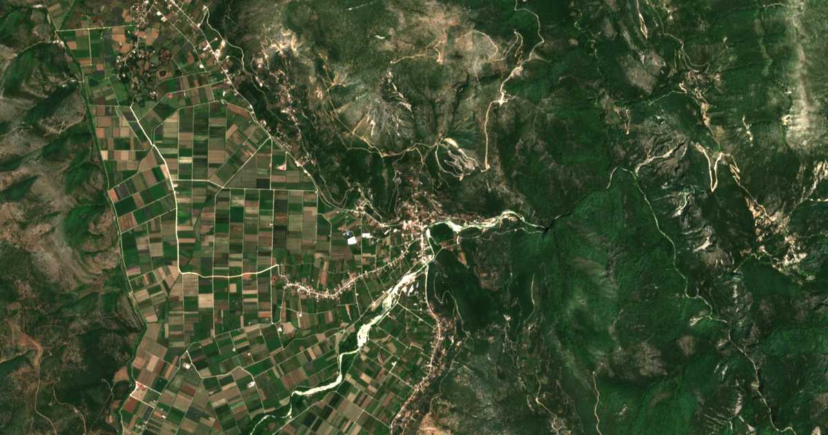 Mapa por satélite de Glykí