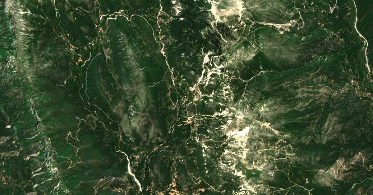 Mapa por satélite de Koukoulioí