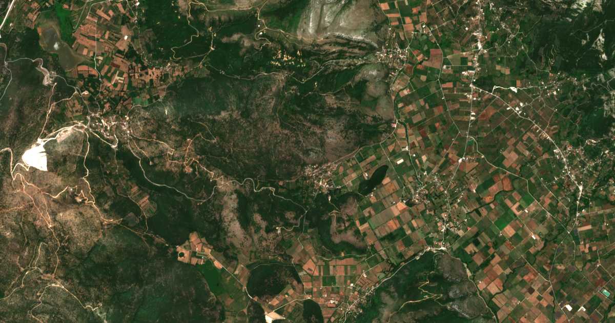 Mapa por satélite de Sevastón