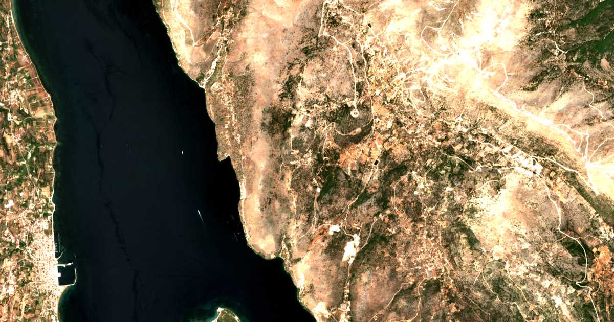 Mapa por satélite de Davgáta
