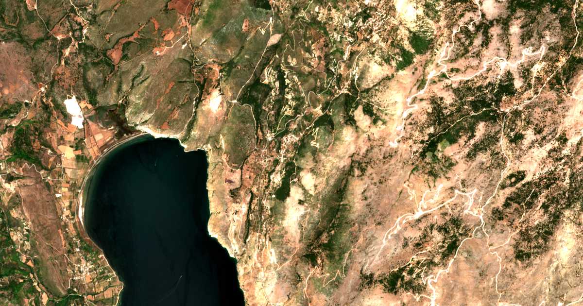 Mapa por satélite de Kardakáta