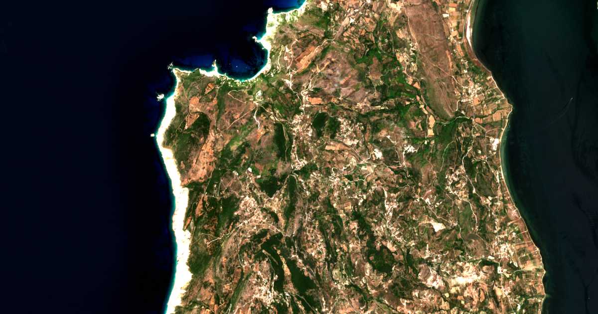 Mapa por satélite de Agía Thékli