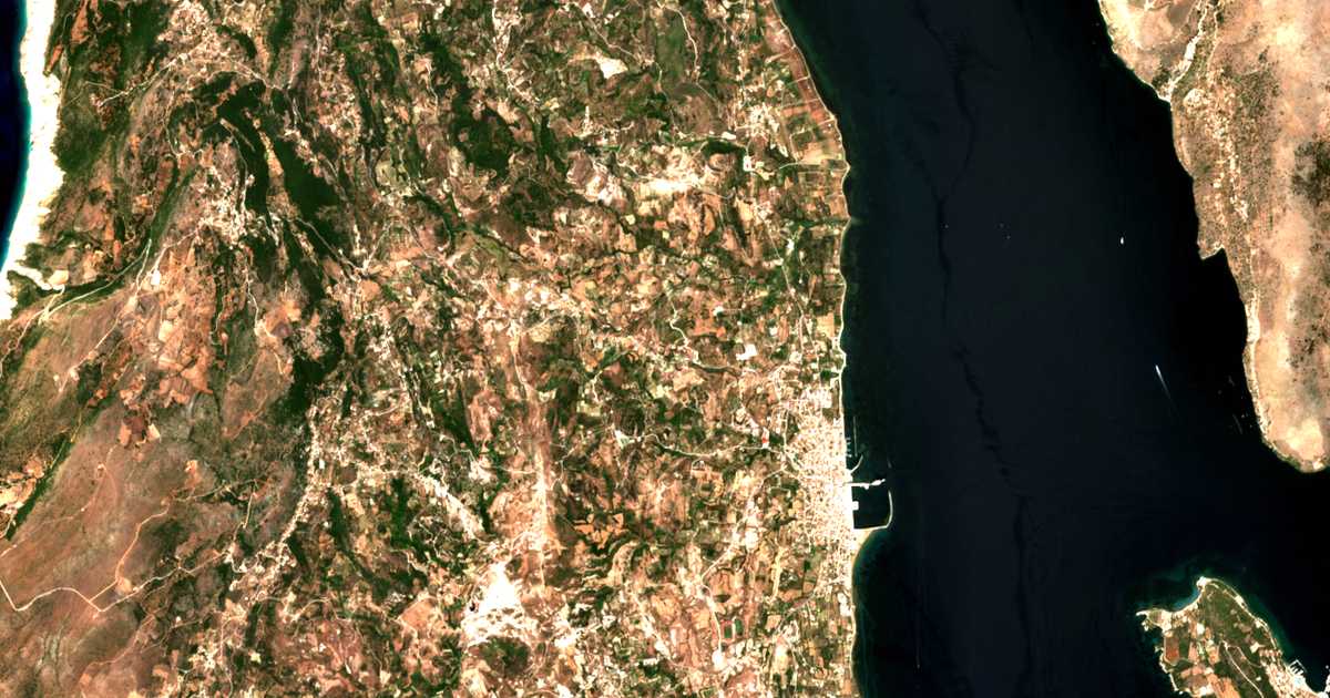 Mapa por satélite de Ágios Vasíleios