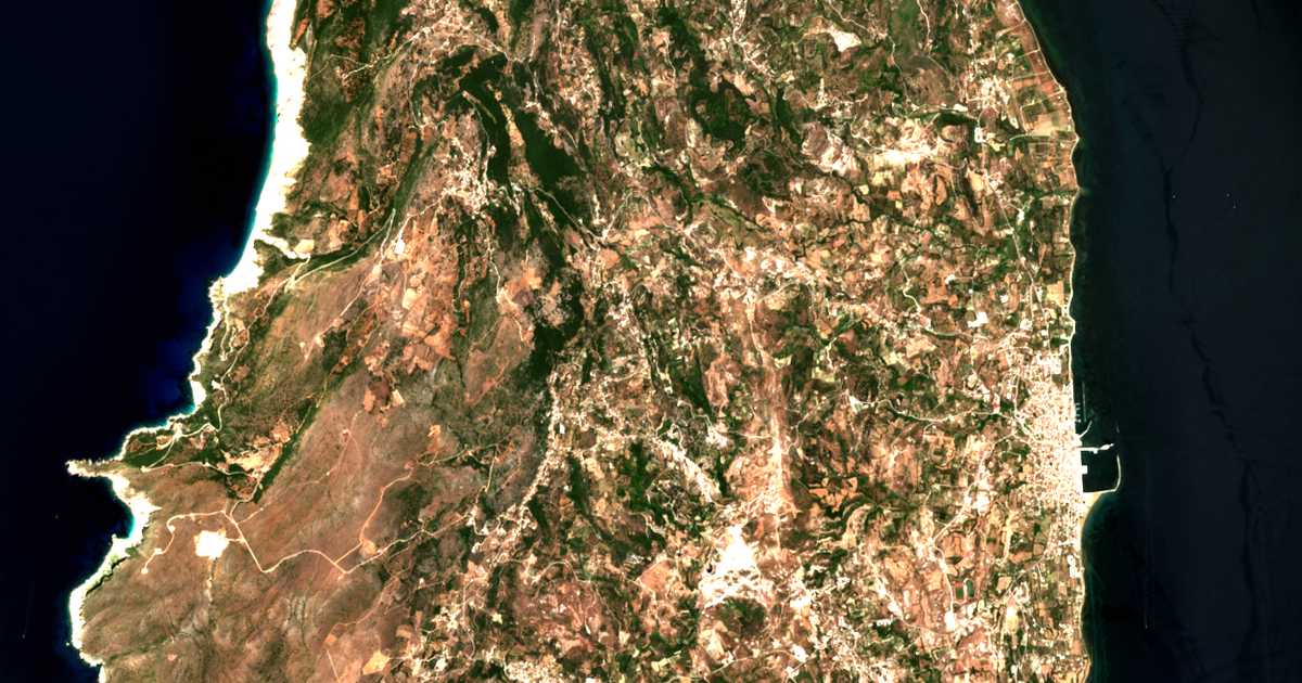 Mapa por satélite de Favatáta