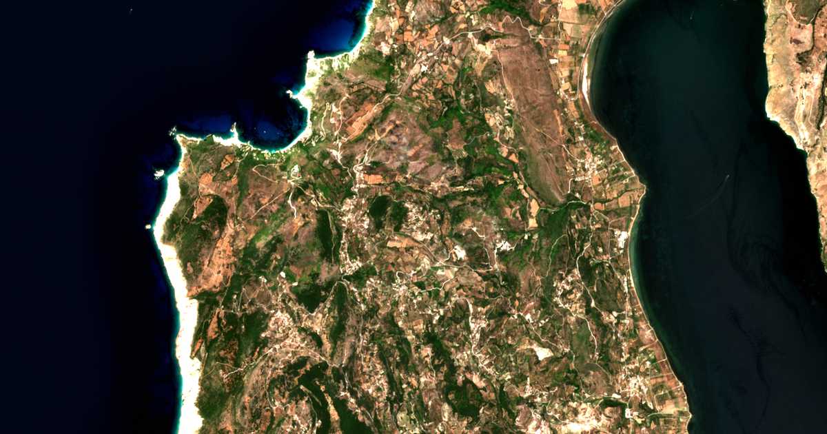 Mapa por satélite de Kontogenáda