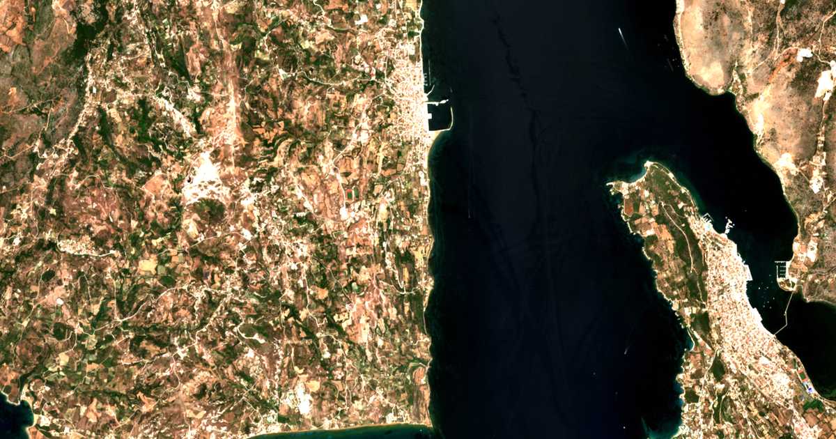 Mapa por satélite de Longós