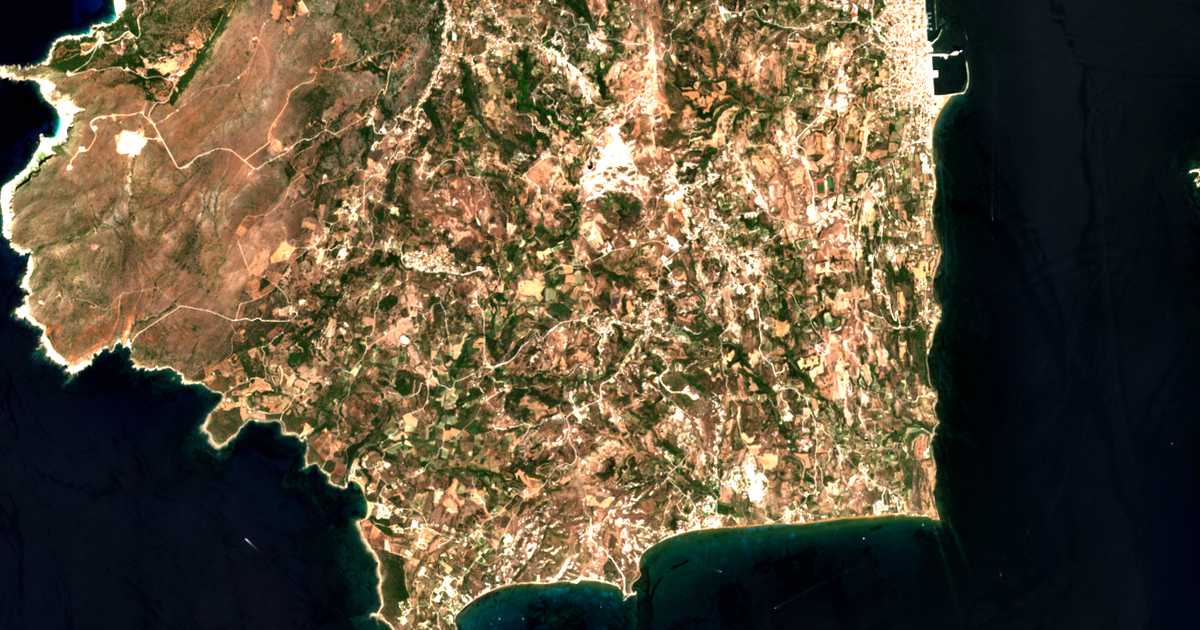 Mapa por satélite de Vouníon