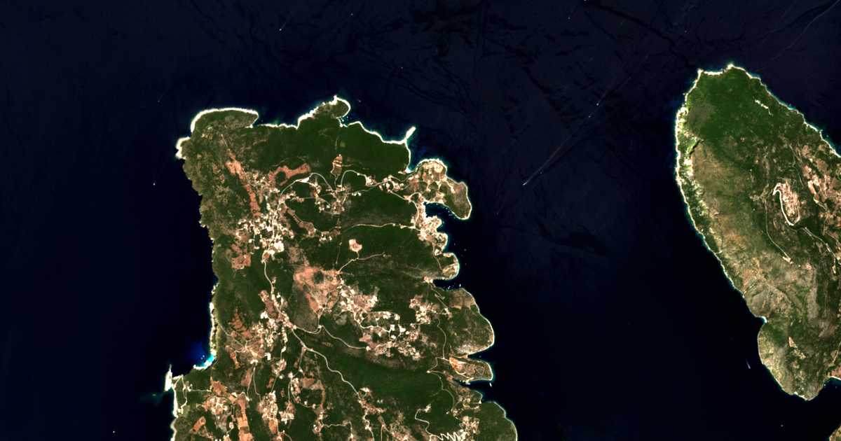 Mapa por satélite de Fiskárdon