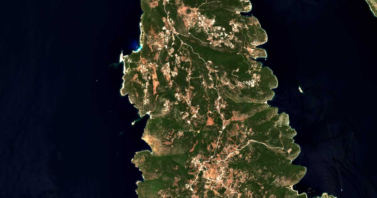 Mapa por satélite de Markouláta