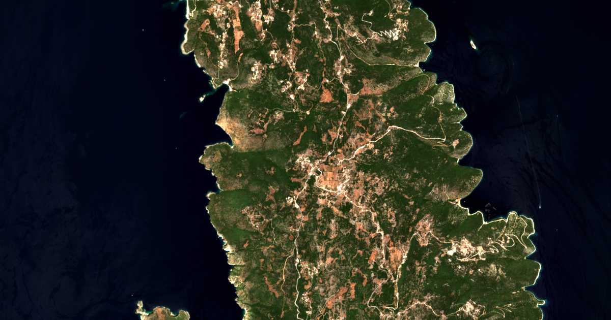Mapa por satélite de Vasilikiádes