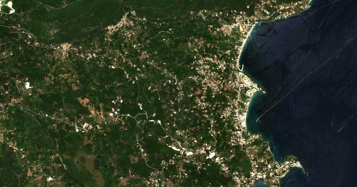 Mapa por satélite de Ágios Vasíleios