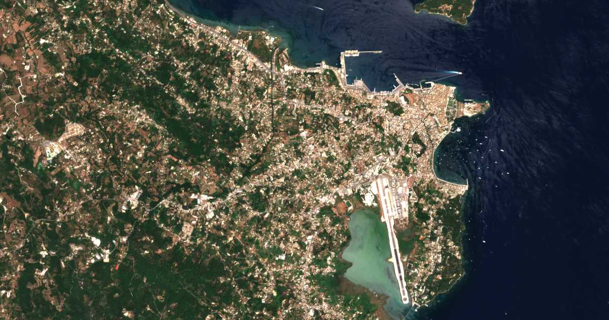 Mapa por satélite de Alepoú