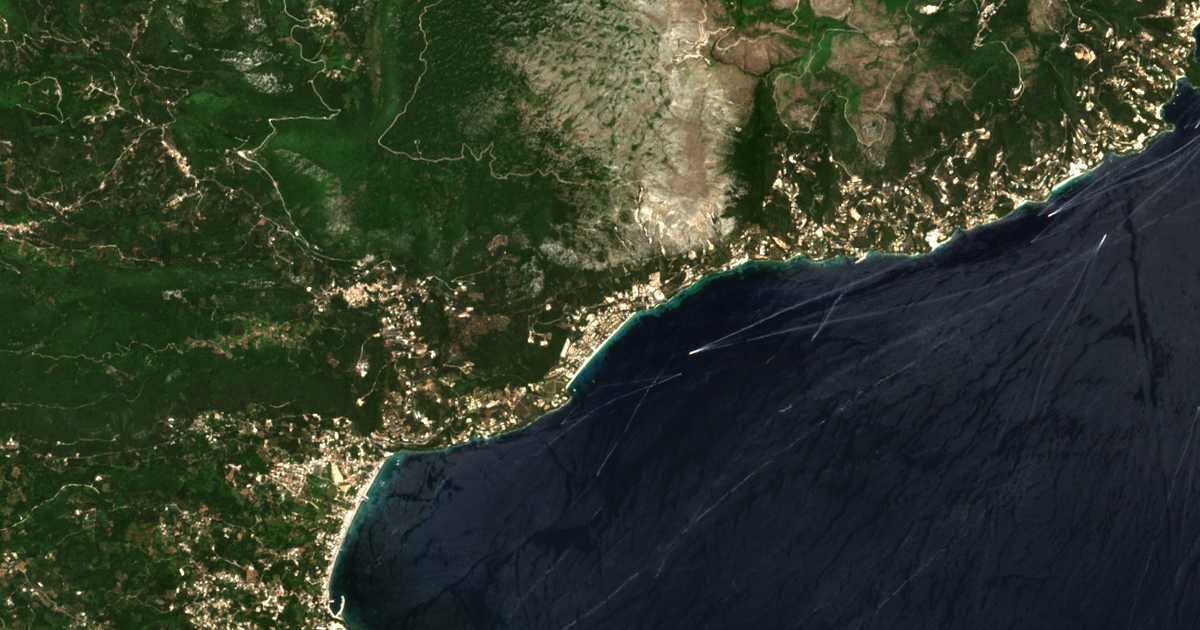 Mapa por satélite de Barmpáti