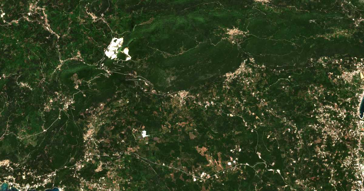 Mapa por satélite de Skriperón
